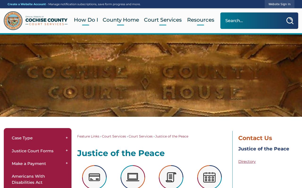 Cochise County court docket Justice Court overview